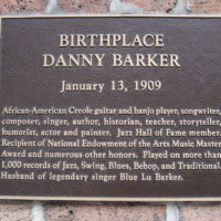 Danny Barker Plaque